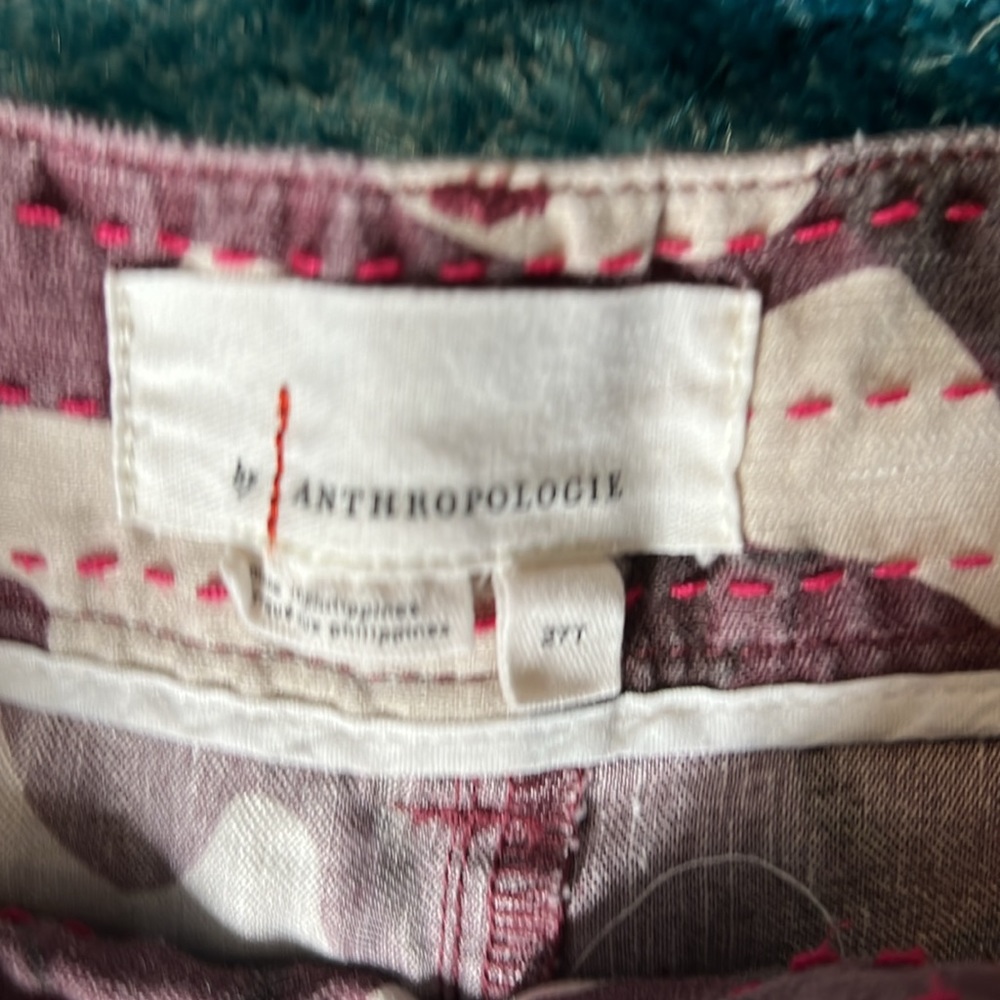 Anthropologie Frani Tapered High Wasted Pants 27T - Picture 5 of 6